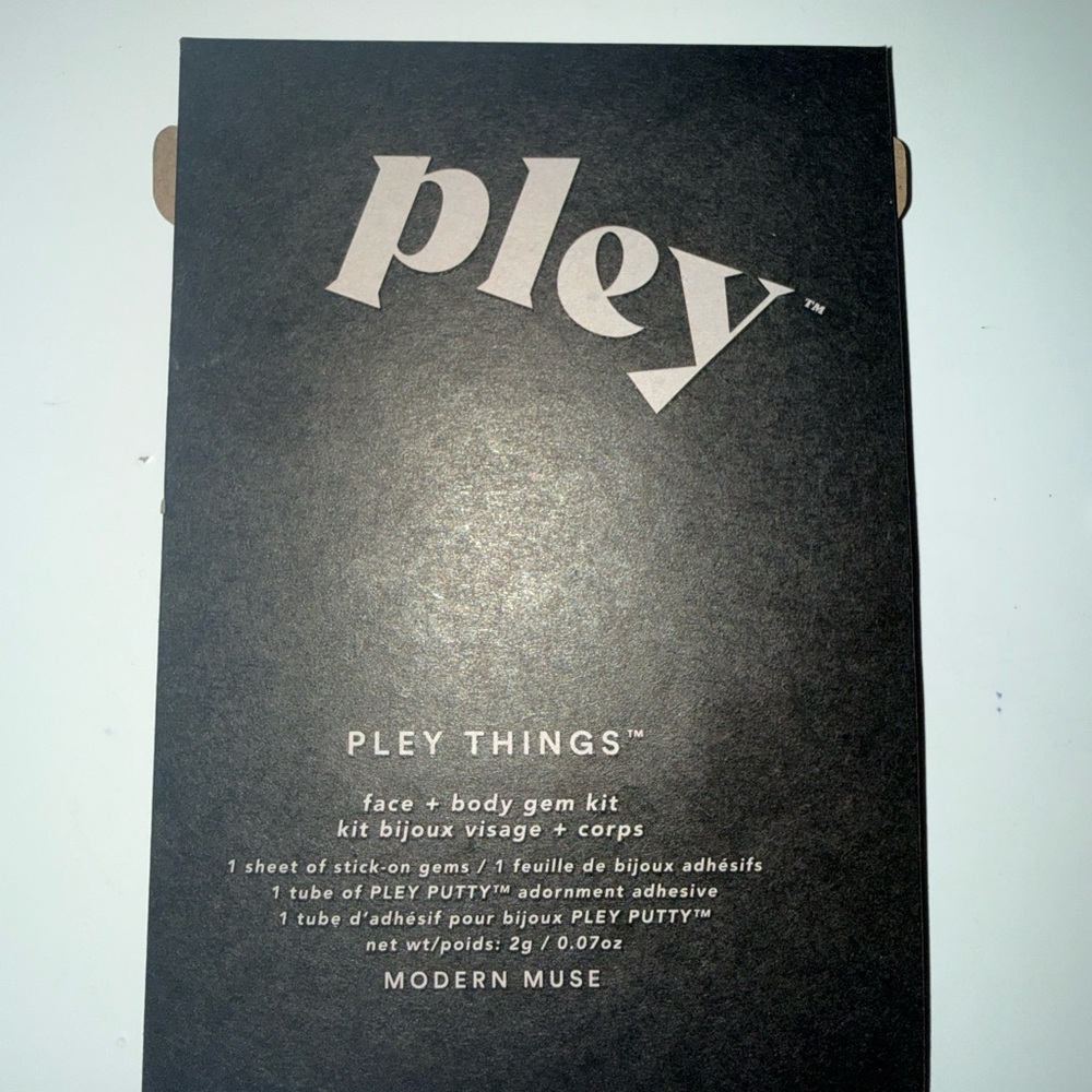 pley things modern muse face + body gem kit new